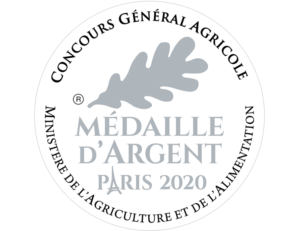 2020 – Récompensé au Concours Général Agricole de Paris