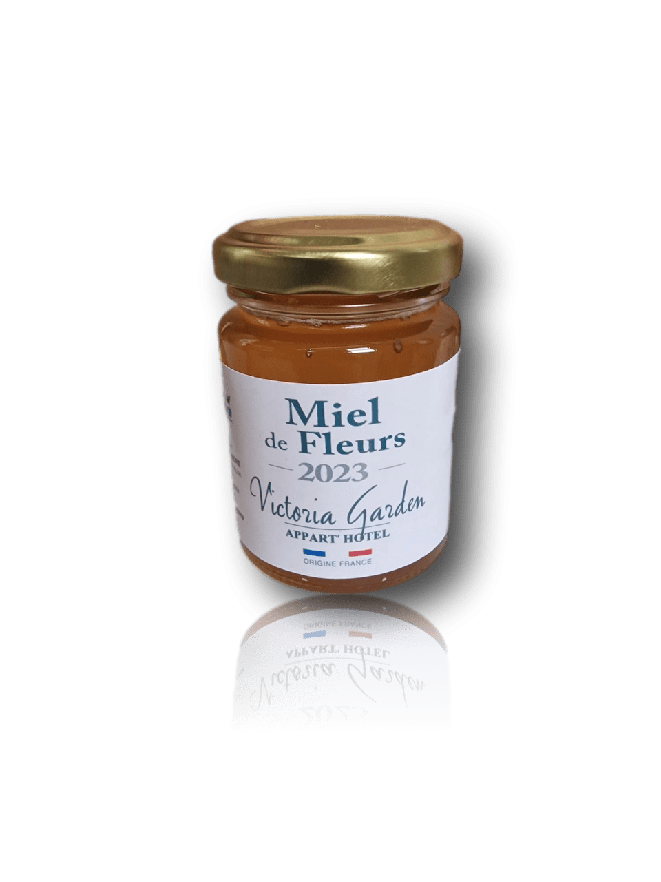 Pot de miel 125g à personnaliser - carton de 20 – Image 3