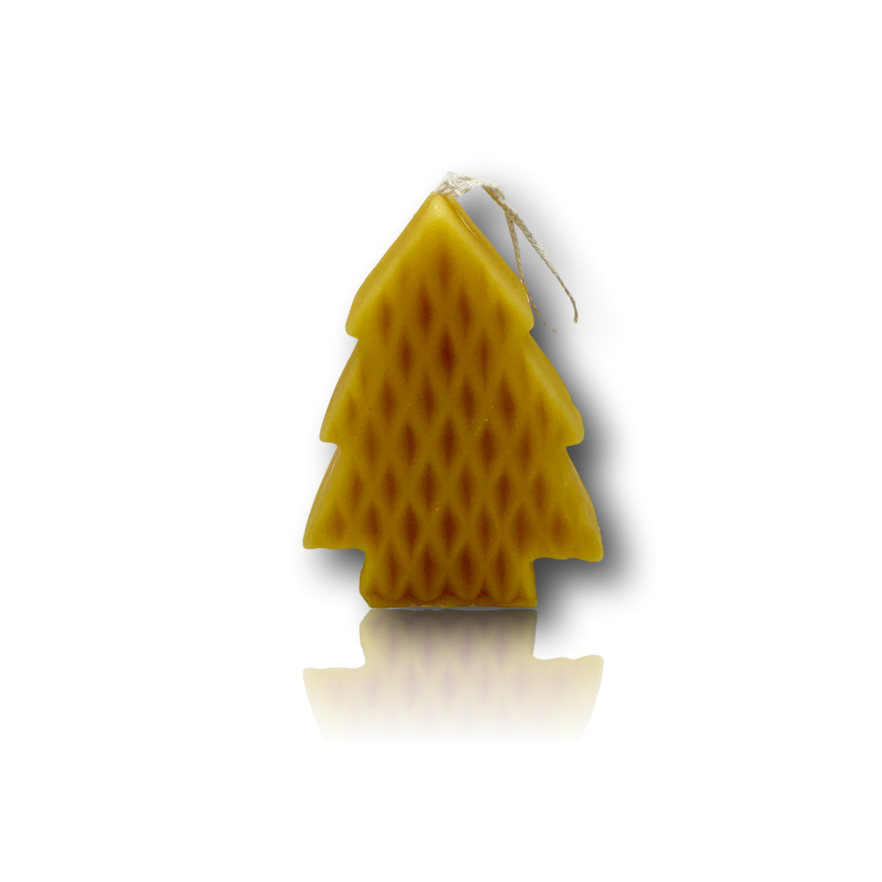 Bougie sapin plat pour décoration arbre de Noël