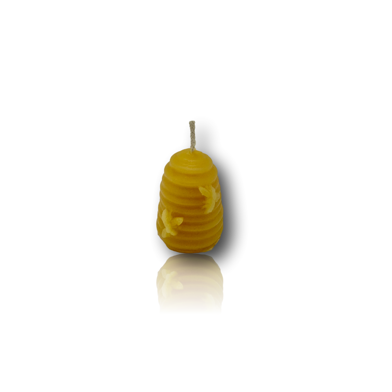 Bougie petite ruche paille