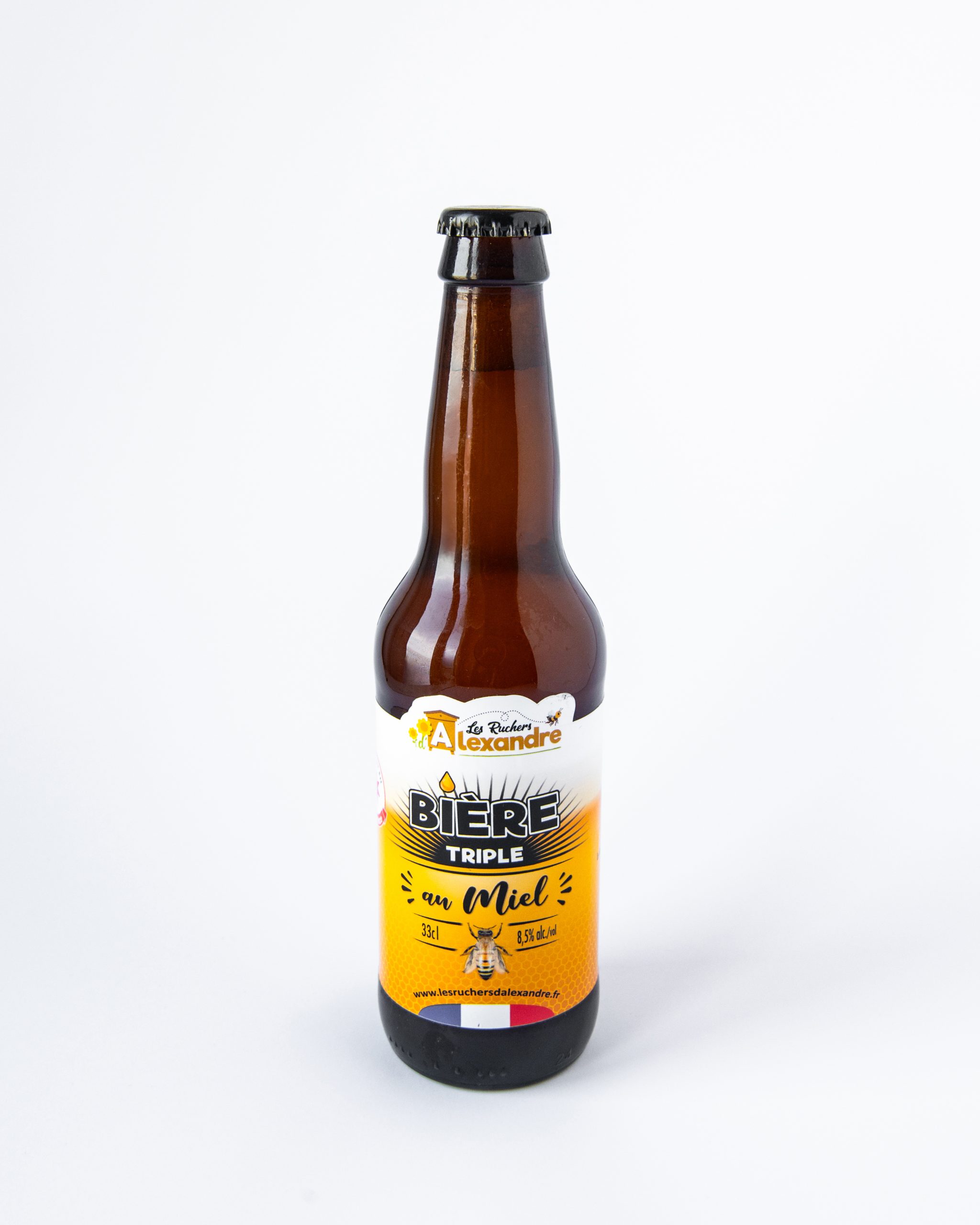 Bière triple artisanale au miel LRA 33 cL
