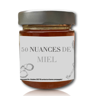 Miel à personnaliser 125g/250g - l'unité